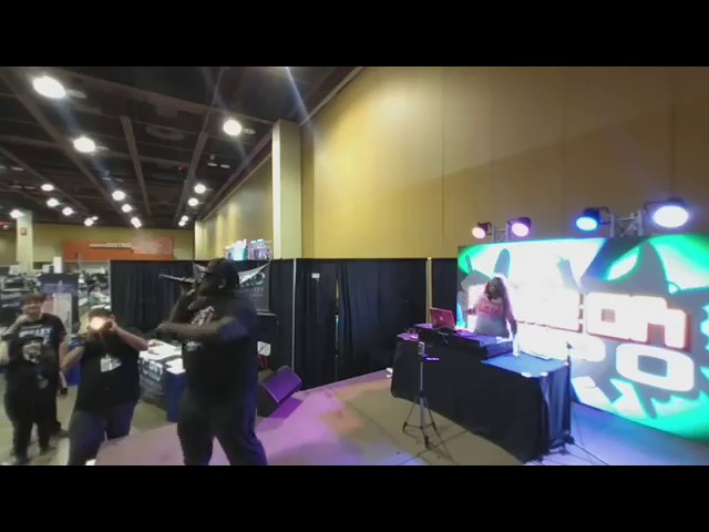 Mega Ran - "Avalanche" at Game On Expo 2018 in VR180