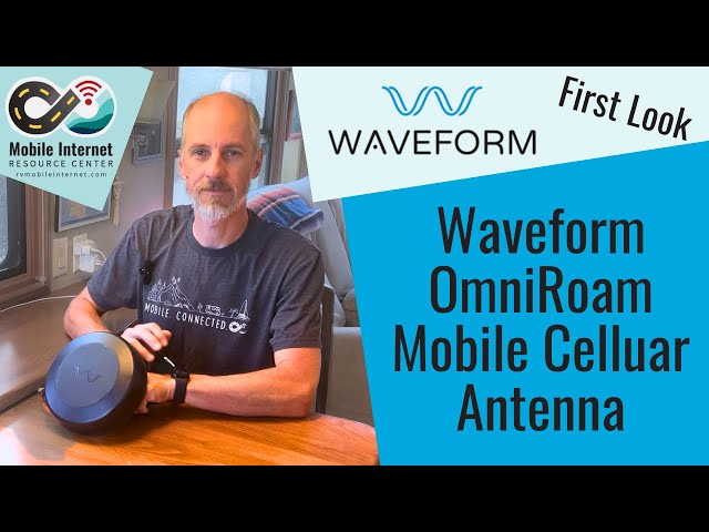 FirstLook: Waveform OmniRoam Mobile RV Cellular/Wi-Fi Dome Antennas