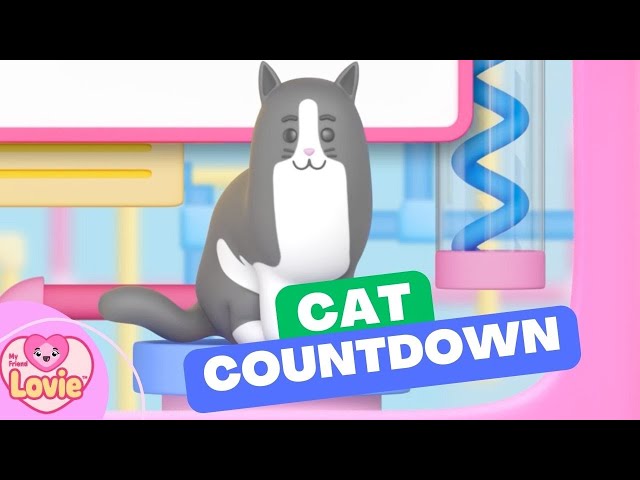 Cute Cat 😻 Countdown! Can you Spot Them All?? | My Friend Lovie | Kids Cartoons & Stories | Ep 2