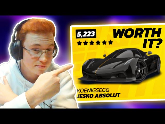 FULLY Upgrading & Testing on MULTIPLAYER The New Koenigsegg Jesko Absolut!  - Asphalt Legends Unite