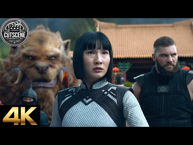 [4K UHD IMAX] Ten Rings And Villagers VS. Dweller-in-Darkness Minions CUTSCENE | Shang-Chi (2021)