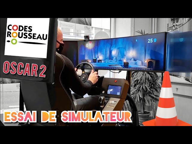 ESSAI du SIMULATEUR OSCAR 2️⃣ chez CODES ROUSSEAU - Paris 15