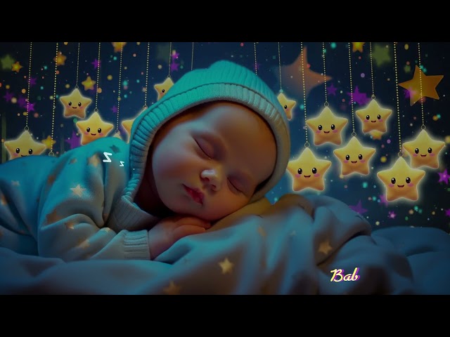 Mozart Brahms Lullaby ♥ Sleep Instantly ✨ Baby Sleep Music to Calm and Overcome Insomnia 💤