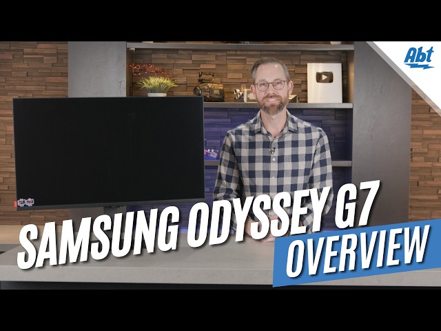 Samsung Odyssey G7 Gaming Monitor Overview (2025)