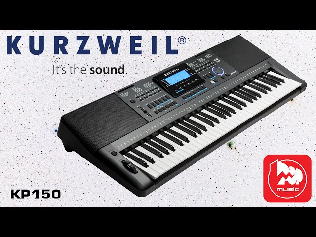 [Eng Sub] KURZWEIL KP150 portable keyboard