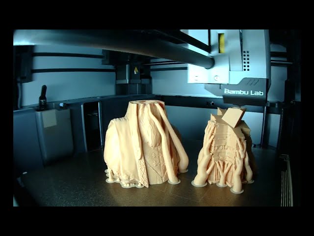 3D Printing Timelapse: LOTR Saruman Bust