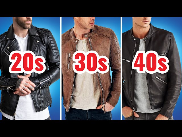 The PERFECT Leather Jacket For Your Age