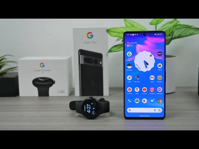 Google Pixel 7 Pro & Pixel Watch  | Unboxing and First Impressions