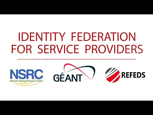 Identity Federation for Service Providers