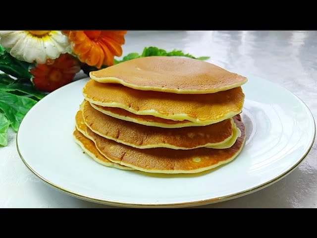 Soft and Delicious Japanese Street Food! Cheap Ingredients for $ ? ! Easy Homemade Pancakes-Pancake