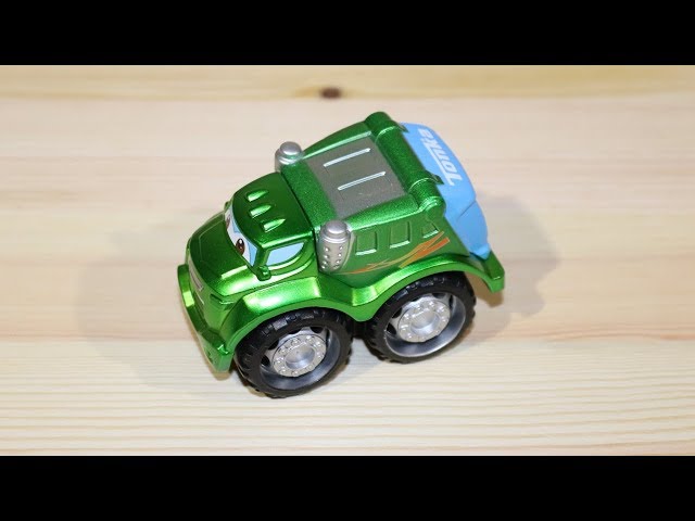 Chuck & Friends Rowdy the Garbage Truck Die Cast Twist Trax Unboxing