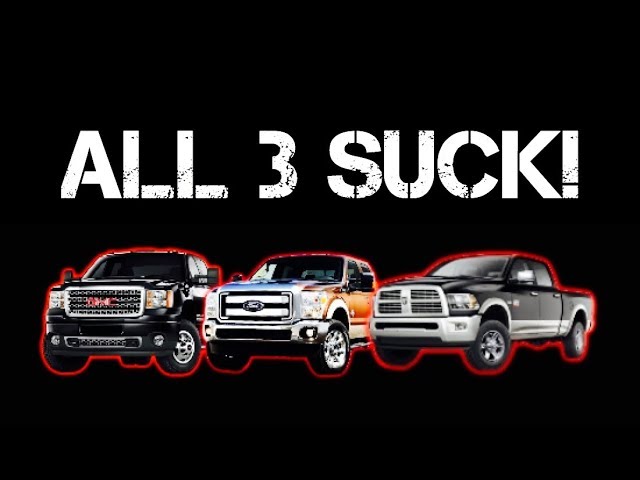 Ford Powerstroke vs Dodge Cummins vs Chevy Duramax