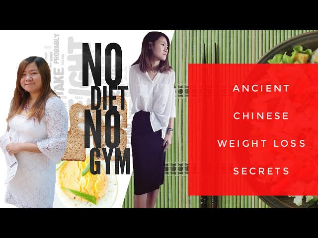 Traditional Chinese Diet For Weight Loss : Top Tips to Lose Weight Without Exercise (part1)