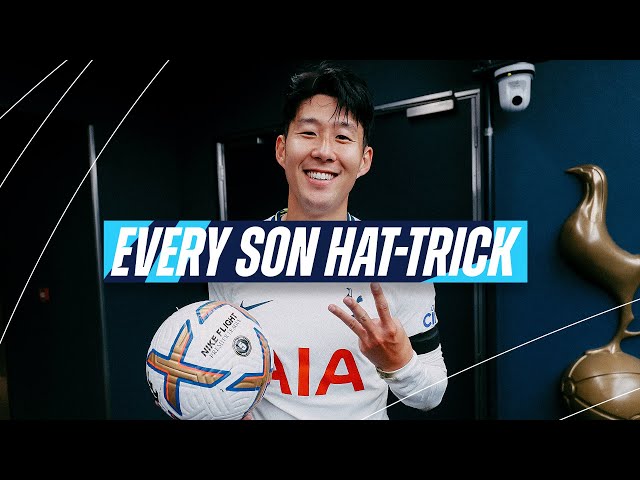 EVERY HEUNG-MIN SON HAT-TRICK FOR TOTTENHAM HOTSPUR