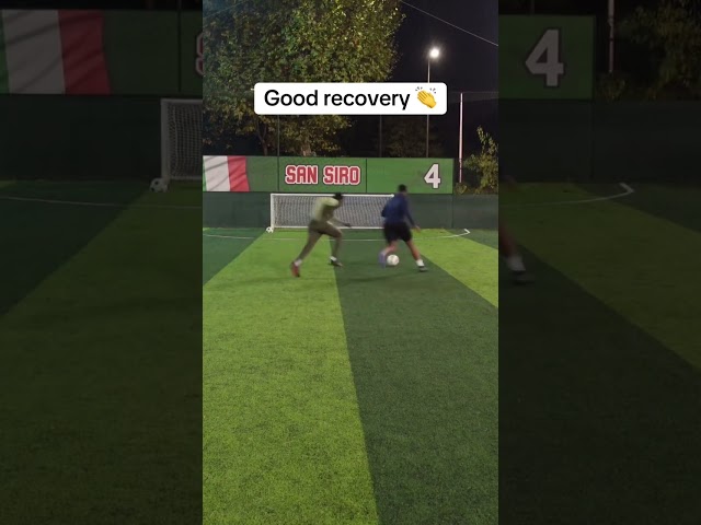 Great recovery 👏 #viral #shorts #soccer #fyp #1vs1 #fyp #football #coaching #viralshorts #training