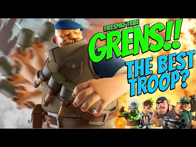 Tribal Boost Grens -  Boom Beach Map Clear