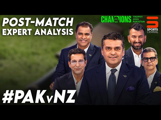 Pakistan vs New Zealand | (Post-Match) Expert Analysis | THE DP WORLD DRESSING ROOM | ZA1A