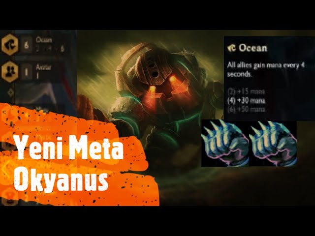 6 Ocean l Lol : Tft set 2 l New meta l Teamfight tactics lol l