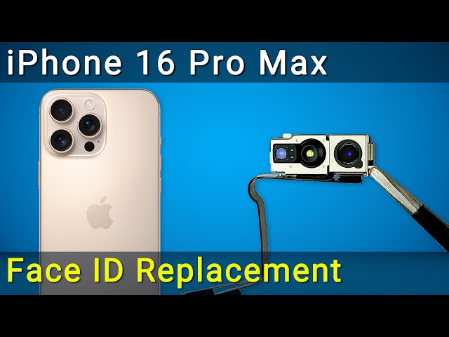 iPhone 16 Pro Max Front Camera Repair & Face ID Replacement Guide