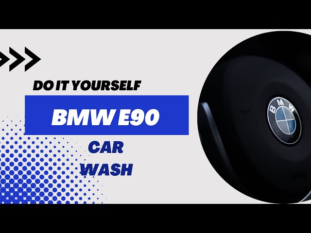 HOW TO PROPERLY WASH YOUR BWM