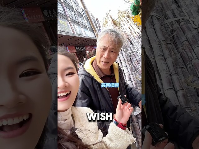 Old Man Exchanged Free Food For Best Wish❤️#kindness #wholesome #heartwarming