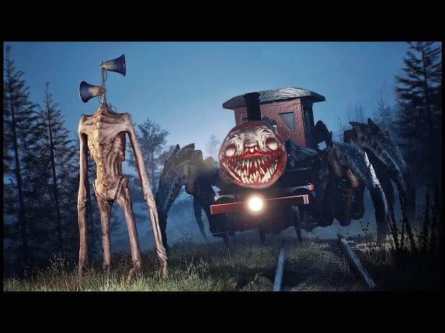 Choo Choo Charles -The Horror Train Game  LIVE- Escaping from  Scary Train -SUNIL GAMERZ