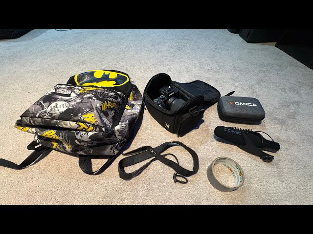 Trevor’s Camera Bag Setup!