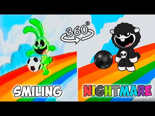 360° VR Poppy Playtime Chapter 4 - Nightmare Critters vs Smiling Critters CARTOON INTRO