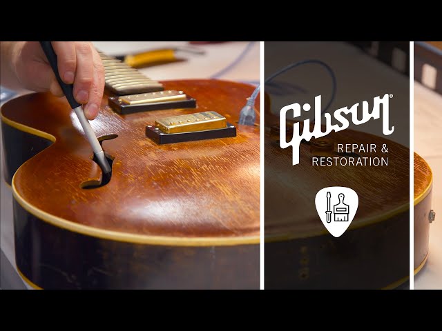 Meet The People Who Repair & Restore Vintage Gibson Guitars - Gibson Repair & Restoration Shop Tour