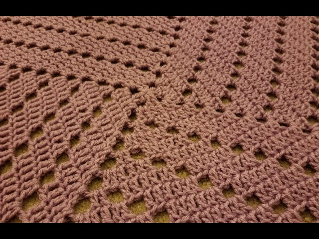 The Which-Way Filet Blanket Crochet Tutorial!