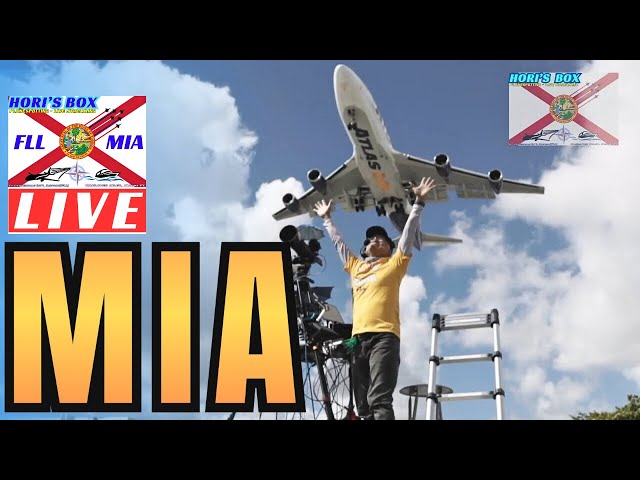 🔴 LIVE | MIA Plane Spotting at Miami International Airport | 1/26/2025 |