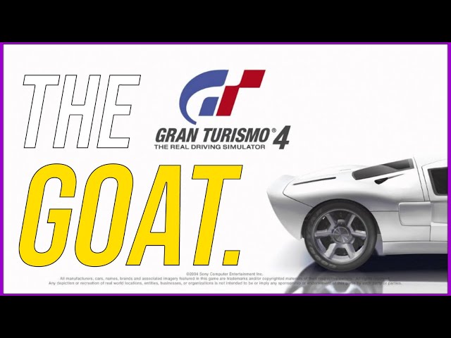 Gran Turismo 4 is The Holy Grail of Racing Videogames