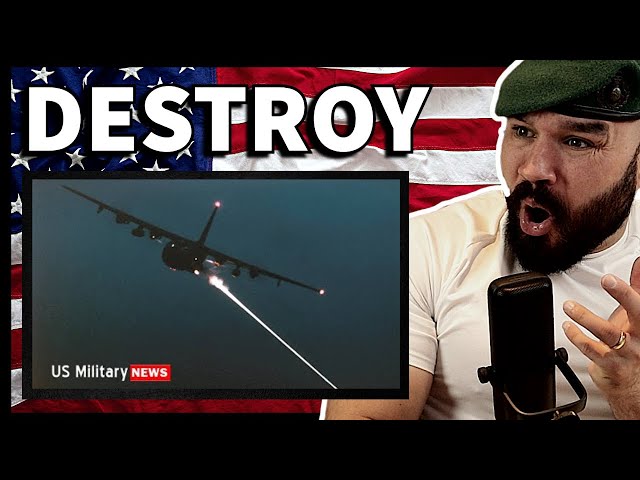 Former MARINE Reaction to America's New AC-130J Ghostrider Gunship is a Beast