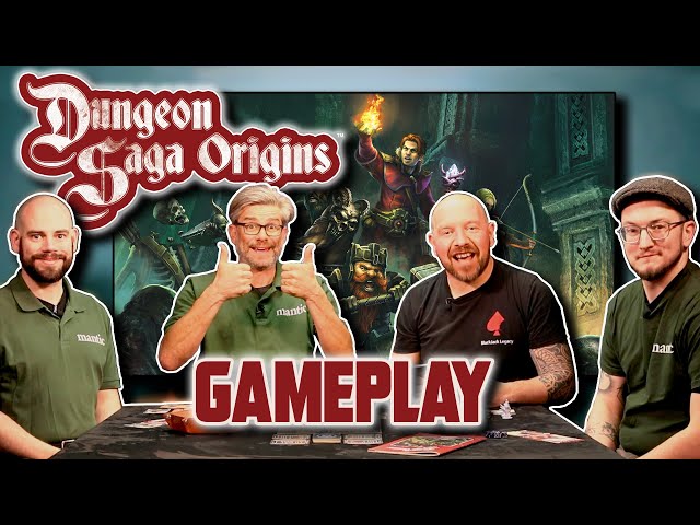 Dungeon Saga Origins Gameplay with Mantic Games