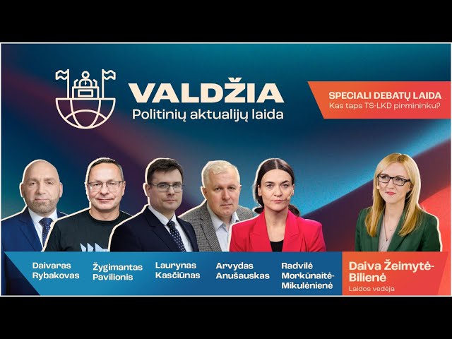 Kandidatams į TS-LKD pirmininkus – D. Žeimytės-Bilienės egzaminas: L. Kasčiūną paliko be žado