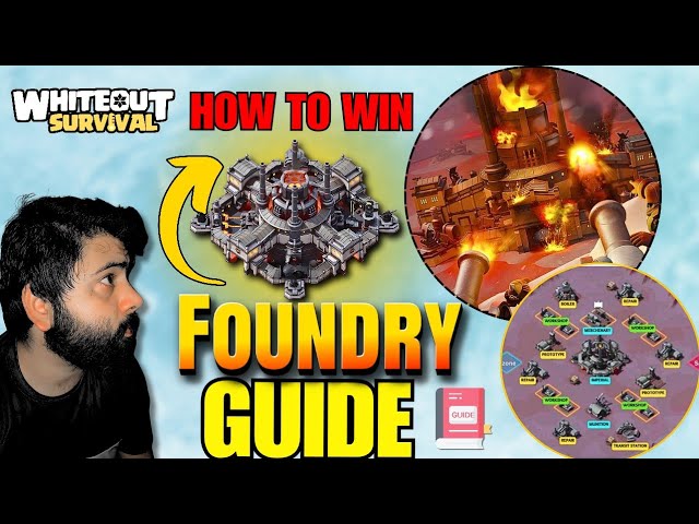 How to get points & Win " Foundry " • Ultimate Guide 💯 Whiteout Survival ✅