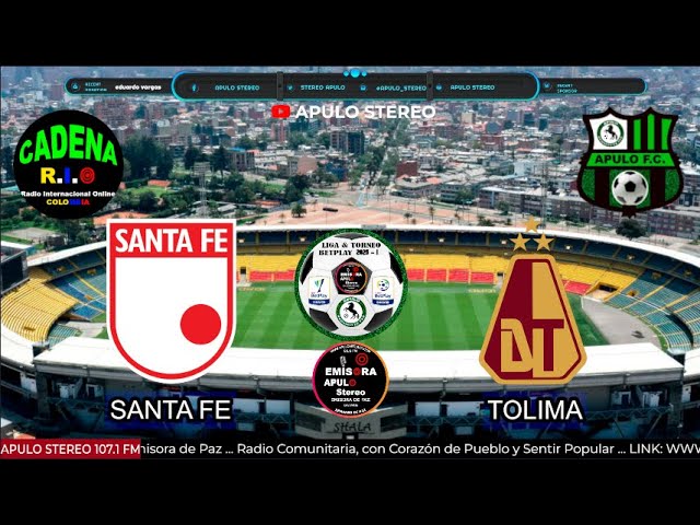 #31ENERO2025: LIGA BETPLAY 2025-I ... SANTA FE vs TOLIMA !!!