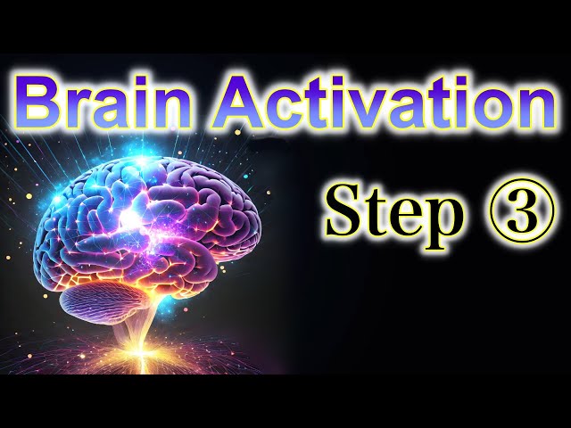 【 Brain Activation Step ③ 】Healing to promote brain cell repair