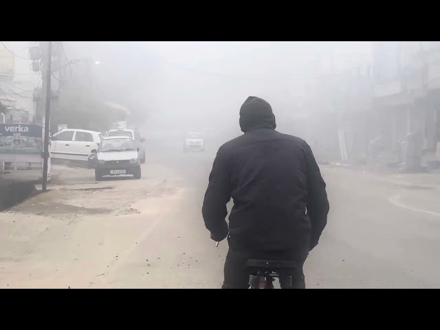 Fog in Jammu City