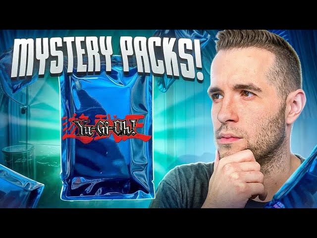 Opening NEW Yugioh MYSTERY Packs! (Guaranteed VINTAGE Pack!)