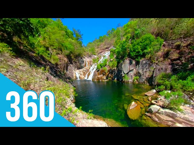 Clamshell Falls aka Behana Gorge 360 VR Tour (Australia)