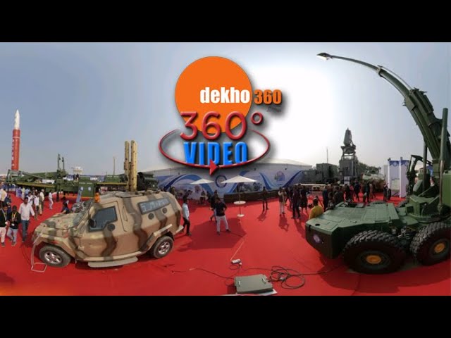 Defence Expo 2020 Lucknow 360 Degree Panoramic View | डिफेंस एक्सपो 2020 लखनऊ