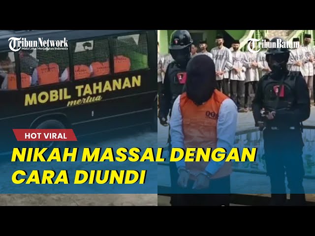 Viral 10 Pasang Santri Dijodohkan Langsung Nikah Massal di Pesantren Miftahul Huda 2, Ciamis