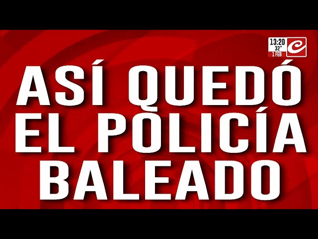 Policía asesinado: se enfrentó con delincuentes y lo balearon en la cabeza