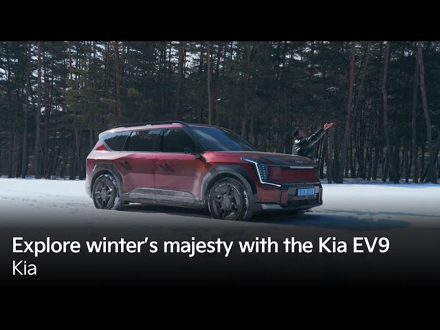 Explore winter’s majesty with the Kia EV9 | Kia