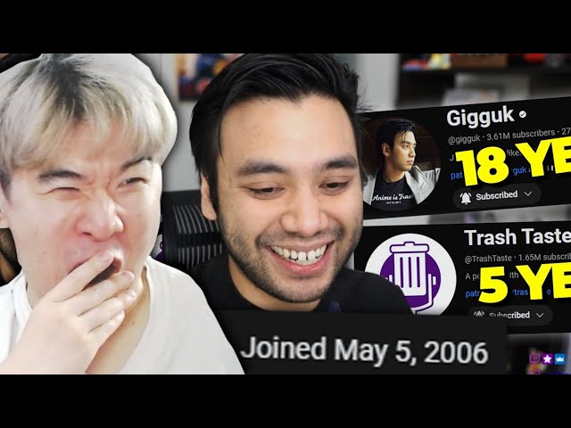 Gigguk True Thoughts About Spending 18 YEARS ON YOUTUBE | Reacting to SleepyClips