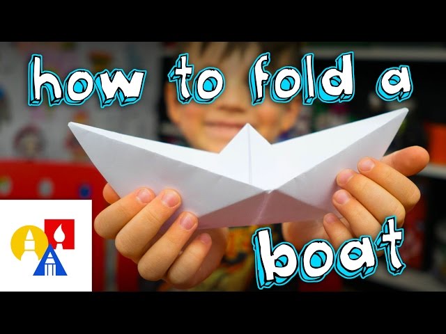 How To Fold A Simple Origami Boat + SYA