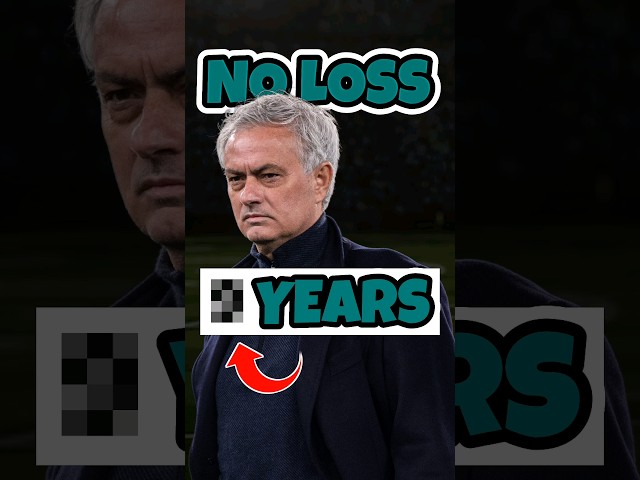 Mourinho's Incredible Undefeated Streak! 🏆👑🔥