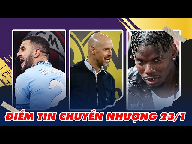 BẢN TIN CHUYỂN NHƯỢNG 23/1: TEN HAG TÁI XUẤT SÂN CỎ, MU CHI ĐẬM MUA TÀI NĂNG TRẺ | KOO TUẤN SPORTS