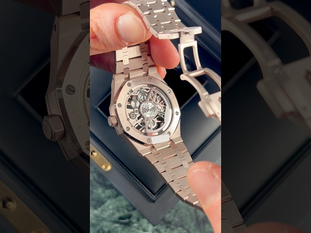 UNBOXING THE $600,000.00 AUDEMARS PIGUET ROYAL OAK FLYING TOURBILLON SAND GOLD